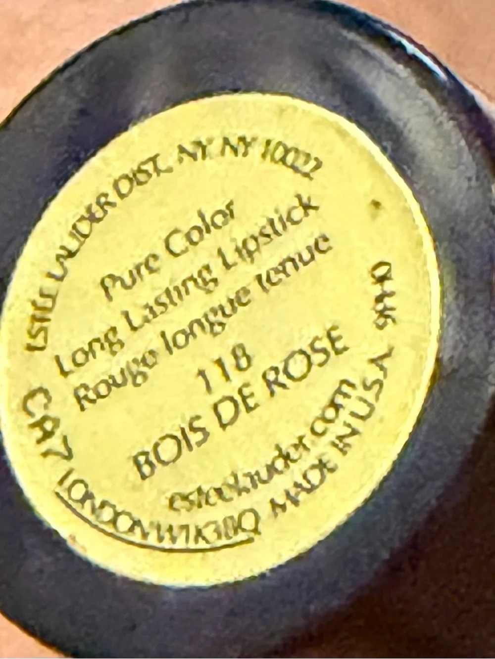 Estee Lauder candy and bois de rose Lipstick Set with Neutral Shadow Quad